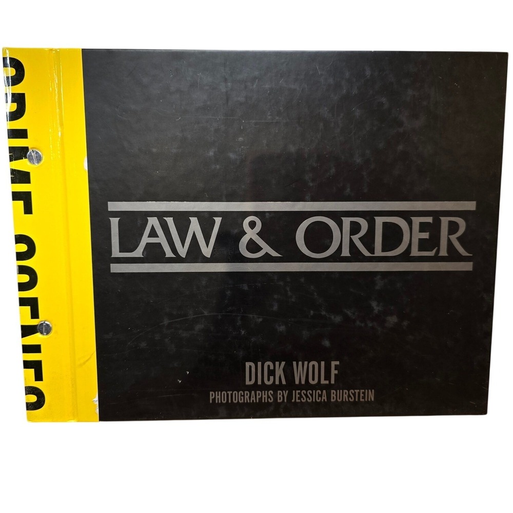 Law‎ & Order Crime Scenes Book by Dick Wolf 2003 First Edition